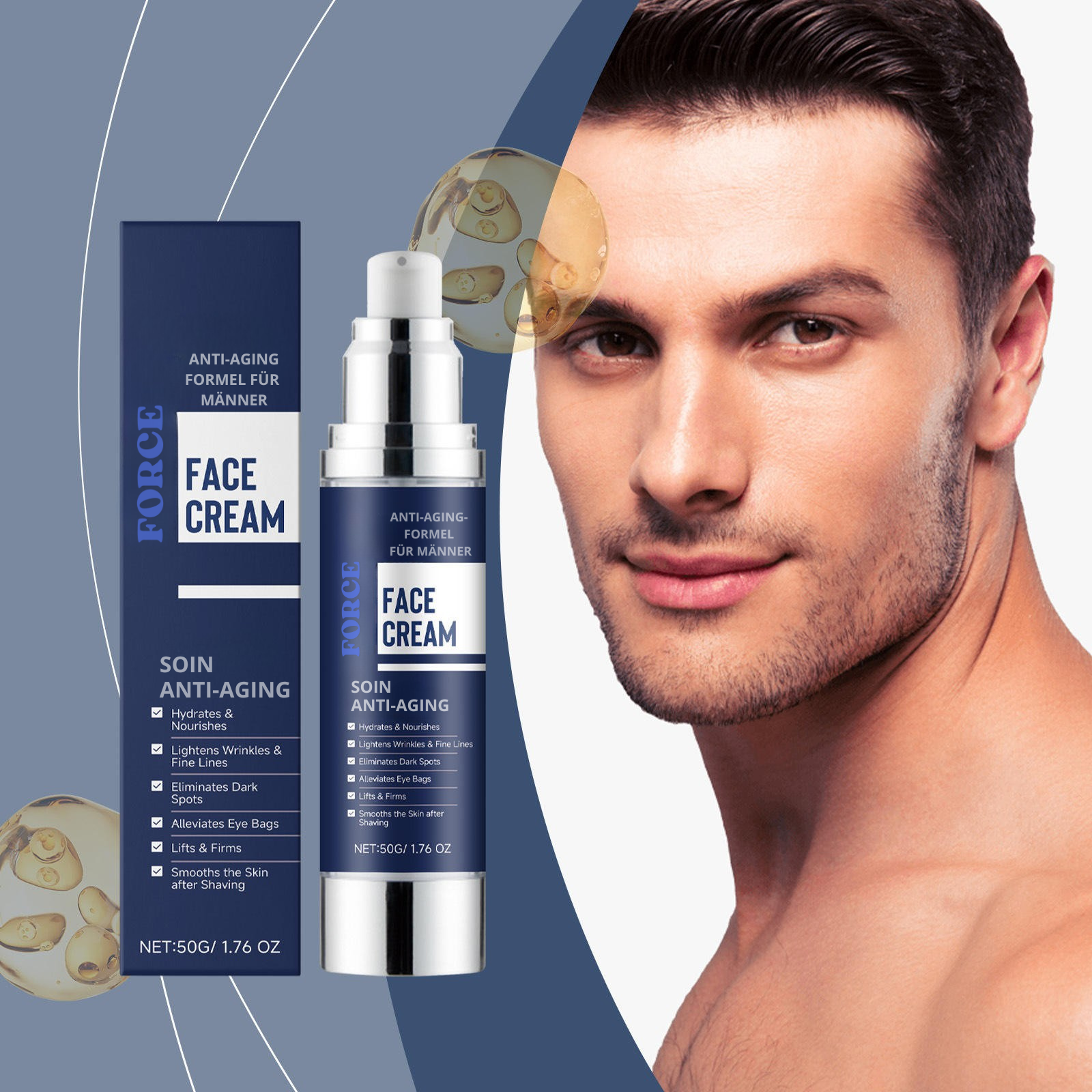 ForceSkin – Reparierende & Nährende Creme By East Moon