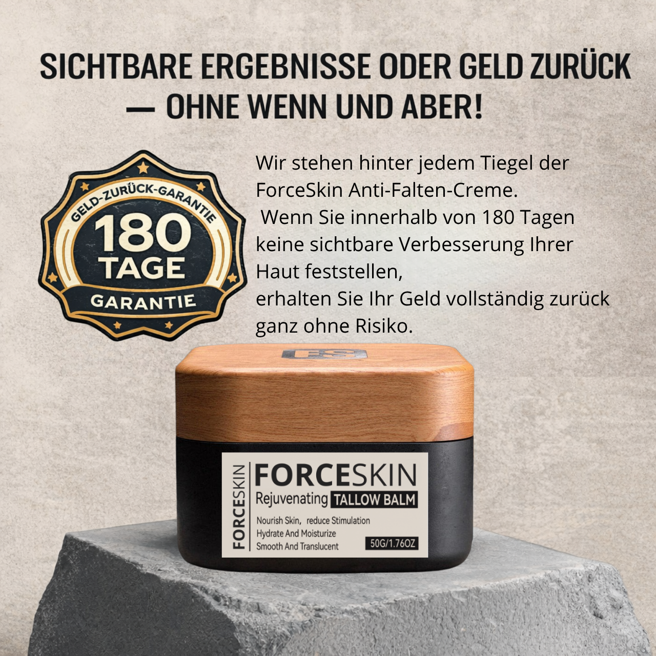 ForceSkin - Anti-Falten-Creme V2