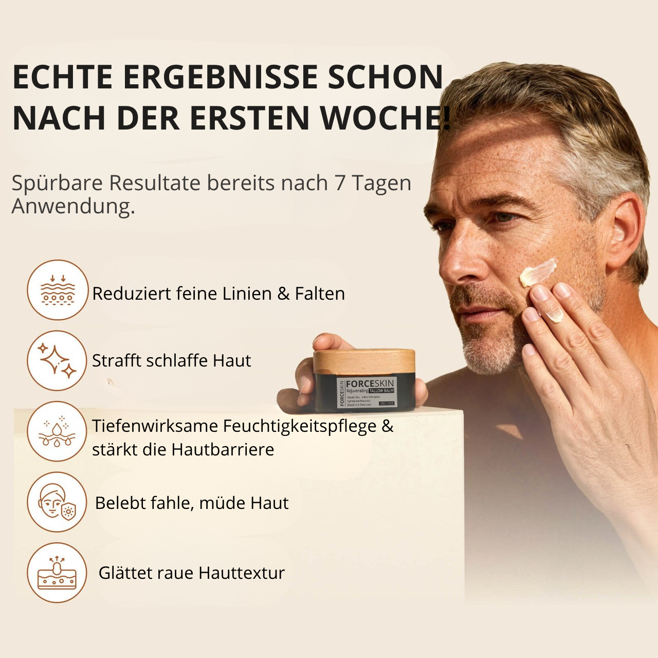 ForceSkin - Anti-Falten-Creme V2